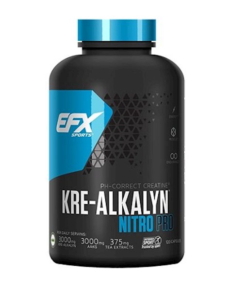 EFX Kre-Alkalyn Nitro PRO 120 Caps