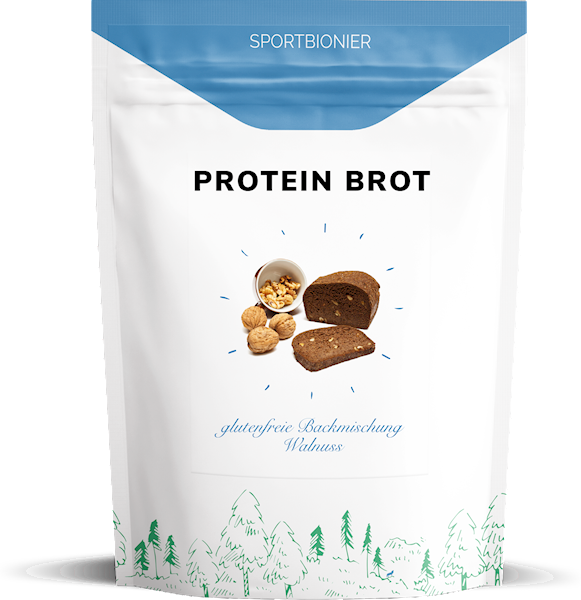 Sportbionier Vegane Bio Protein Brotbackmischung Walnuss - 650g