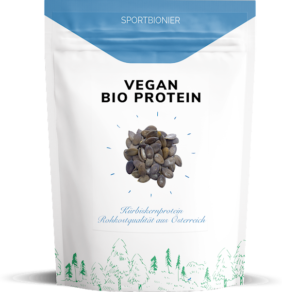 Sportbionier Veganes Bio Kürbiskernprotein - 750g